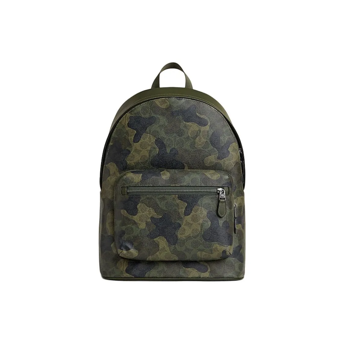 COACH West Artificial Leather Backpack Large Men's Deep Trefoil