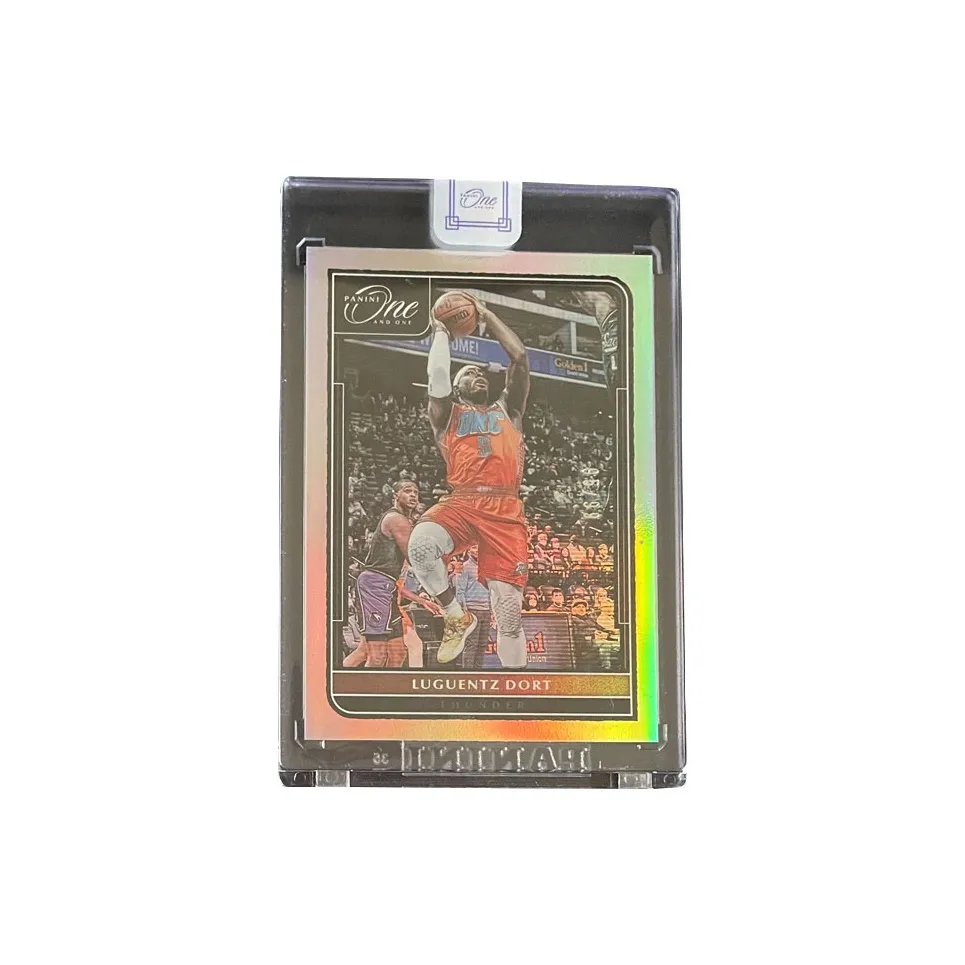 PANINI 2021 22 One And One Thunder Dort Silver Fold Sealed Brick Player Card Product Access Sports Cards 1 Pc