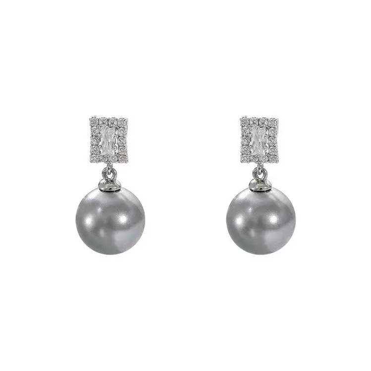 LIANGCAI Сплав Искусственная жемчужина Серьги Женские