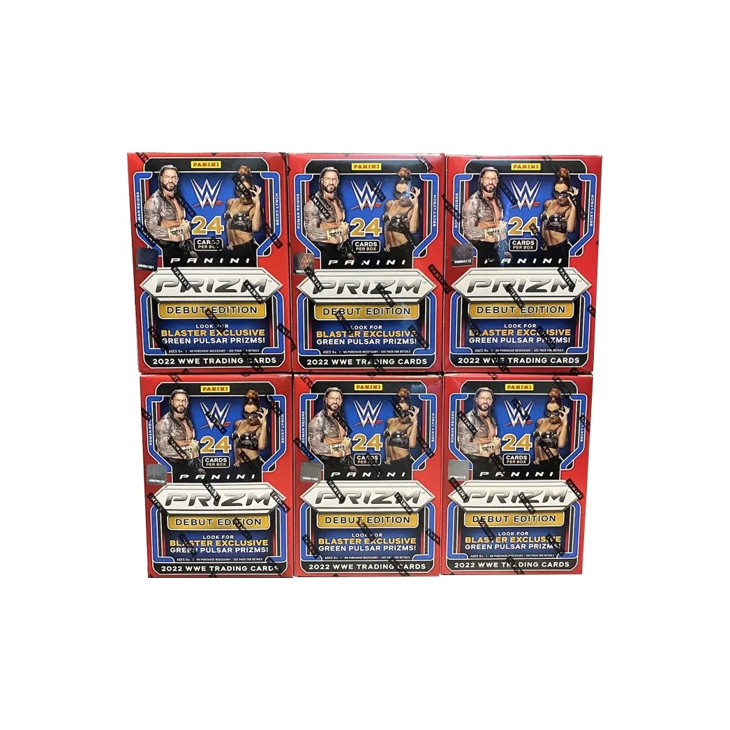 PANINI 2022 PANINI Prizm Wwe Wrestling Blaster Box 8x Lot