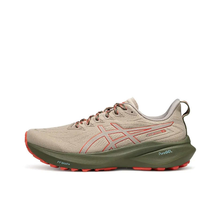 Asics GT 2000 13 Tr Nature Bathing Beige Red Snapper Green