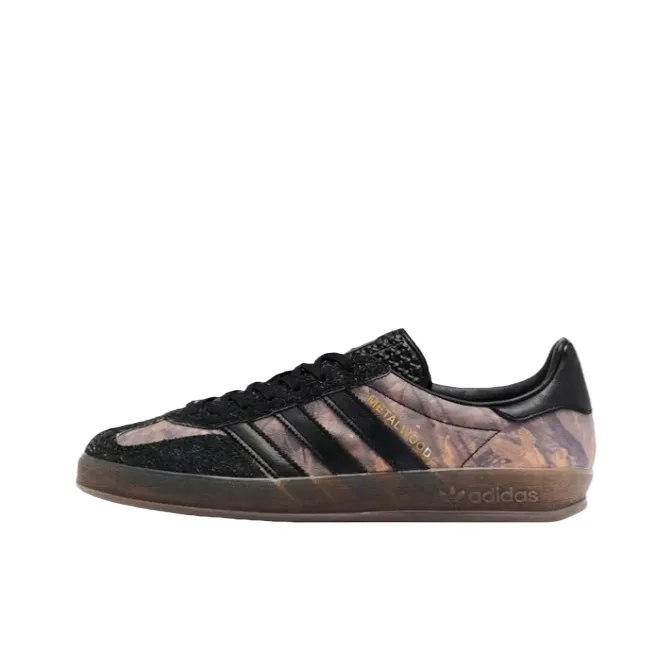 Adidas Metalwood Studio X Gazelle Indoor 'Real Leaf Camo'