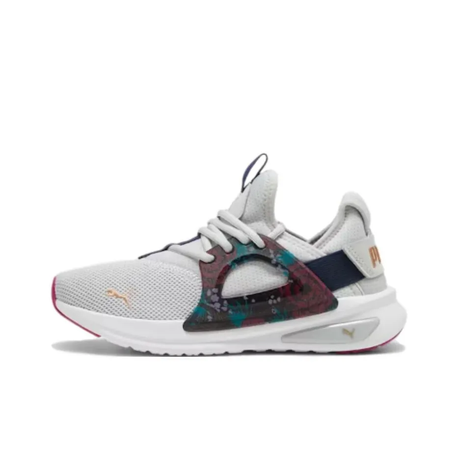 PUMA Softride Enzo Evo Anti Slip Wear Resistant Low Top Casual Running Shoes Women's Gray