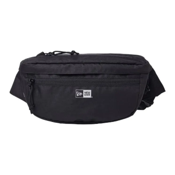 New Era Mlb Base Logo Коллаборация Ткань Одно плечо Через плечо Бананка Обычный Унисекс Черный