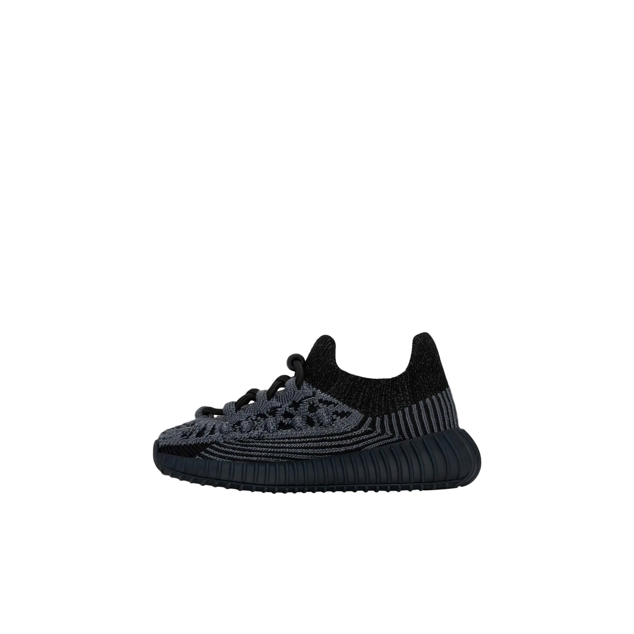 Adidas Yeezy Boost 350 V2 Устойчивая к истиранию Низкая Обувь для малышей Черная Infant и Toddler