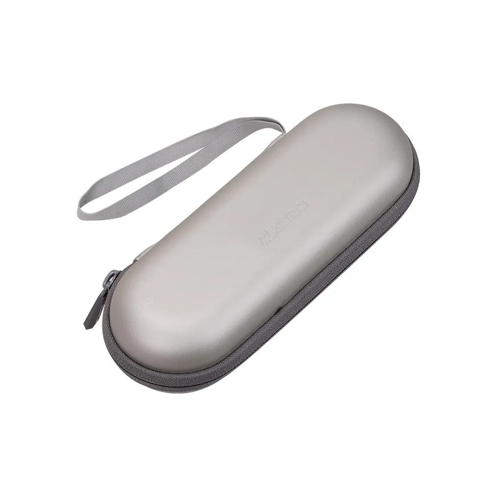 RLSOCO PU Toiletry Bag Regular Unisex Silver