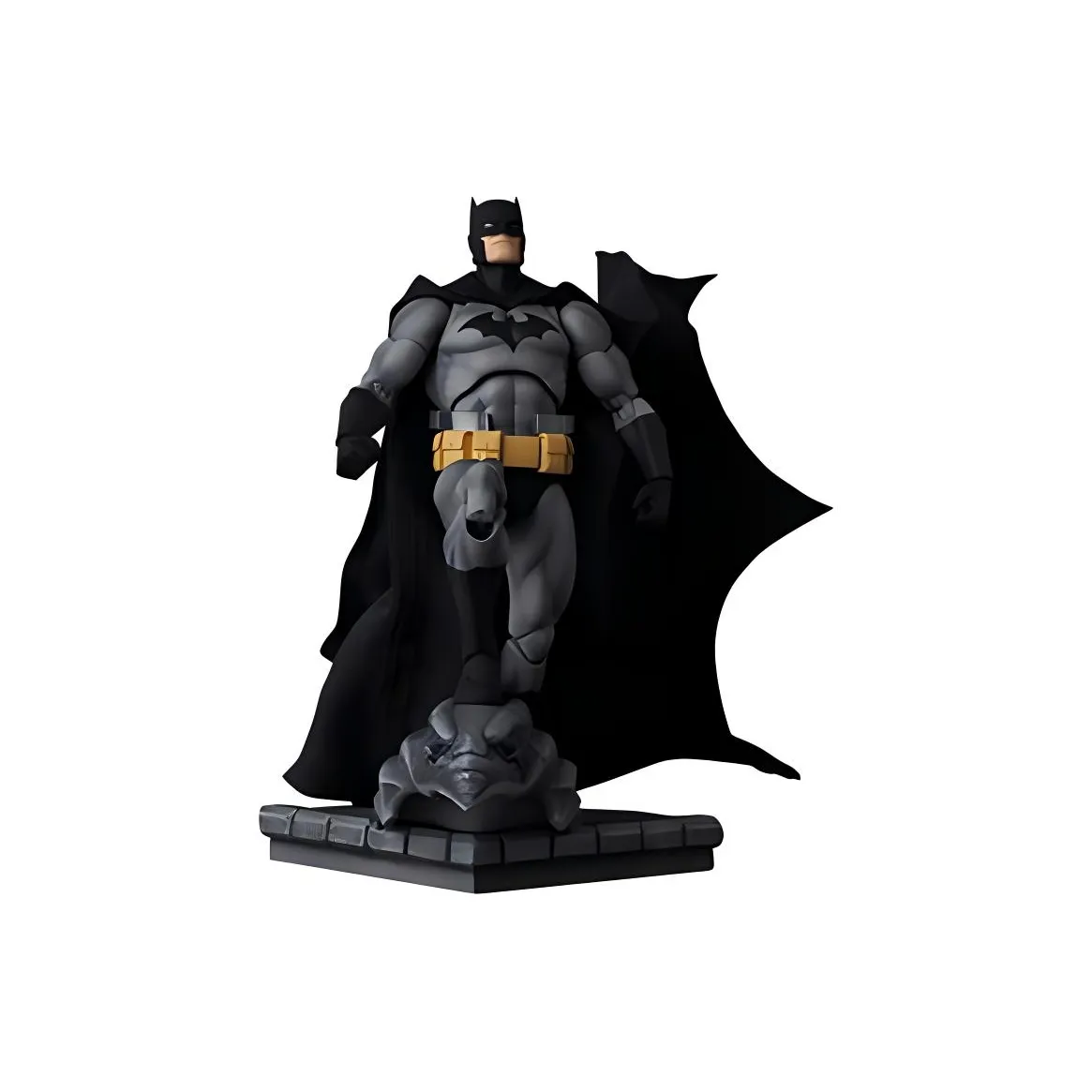 Medicom Toy MAFEX No.126 MAFEX Batman, Silent, Black Ver. Action Figures 16cm