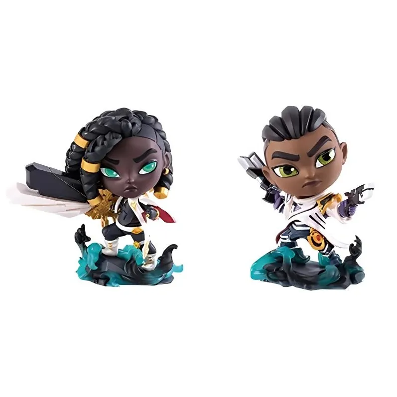 Лига Легенд League of Legends Characters Лига Легенд Люциан и Сенна Чиби-фигурки