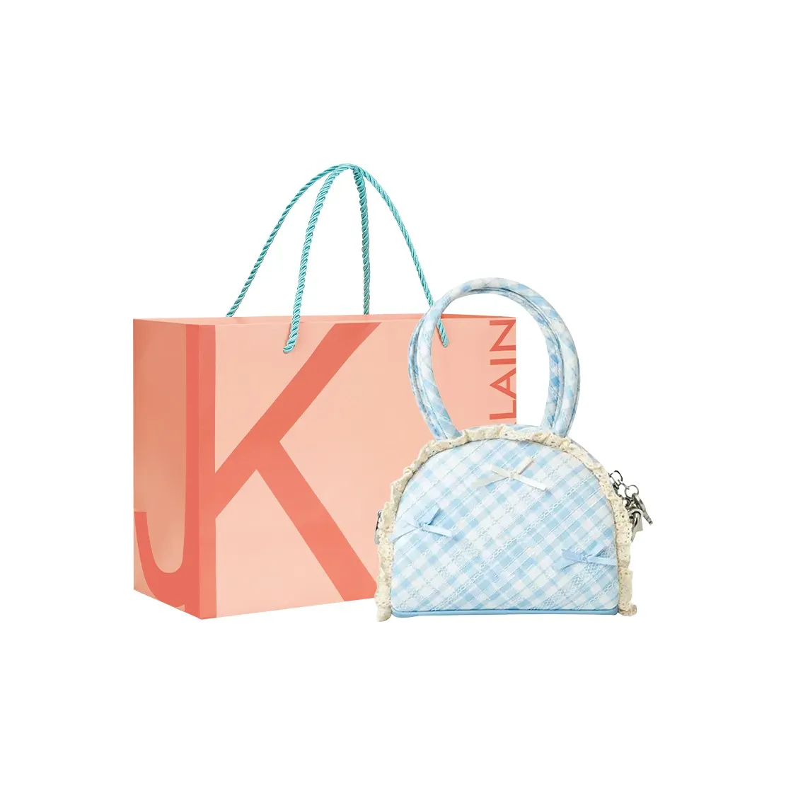 JANE KLAIN Деним Сумка через плечо Мини Женская Светло-Синяя