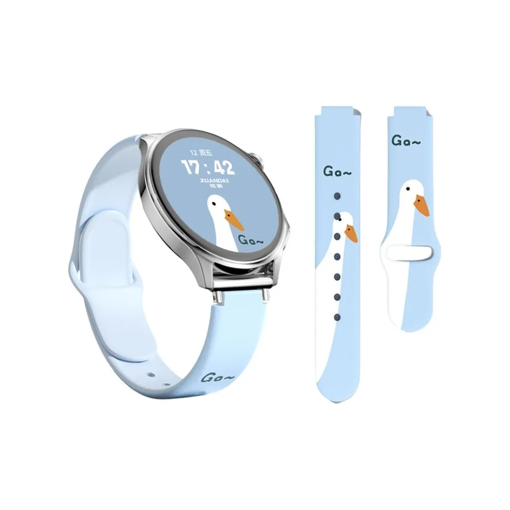 Yu Qing Strap OPPO Compatibility Silicone Material Compatibility OPPO Watch X/Watch 4 Pro/3/2/1/SE Smart Wristband 18cm