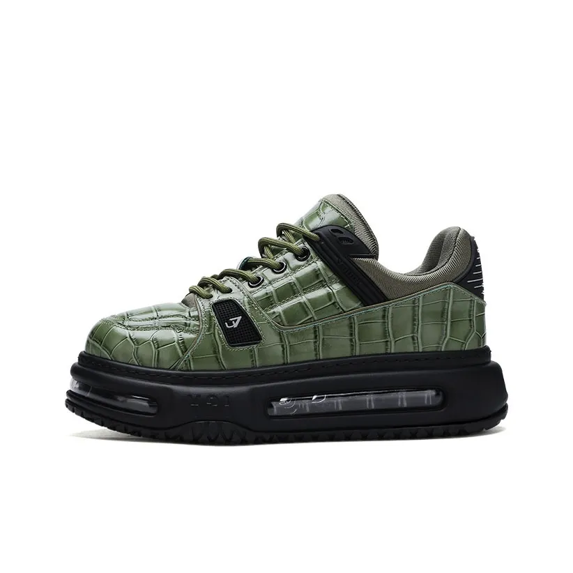 U7 Low Top Skateboard Shoes Men's Green