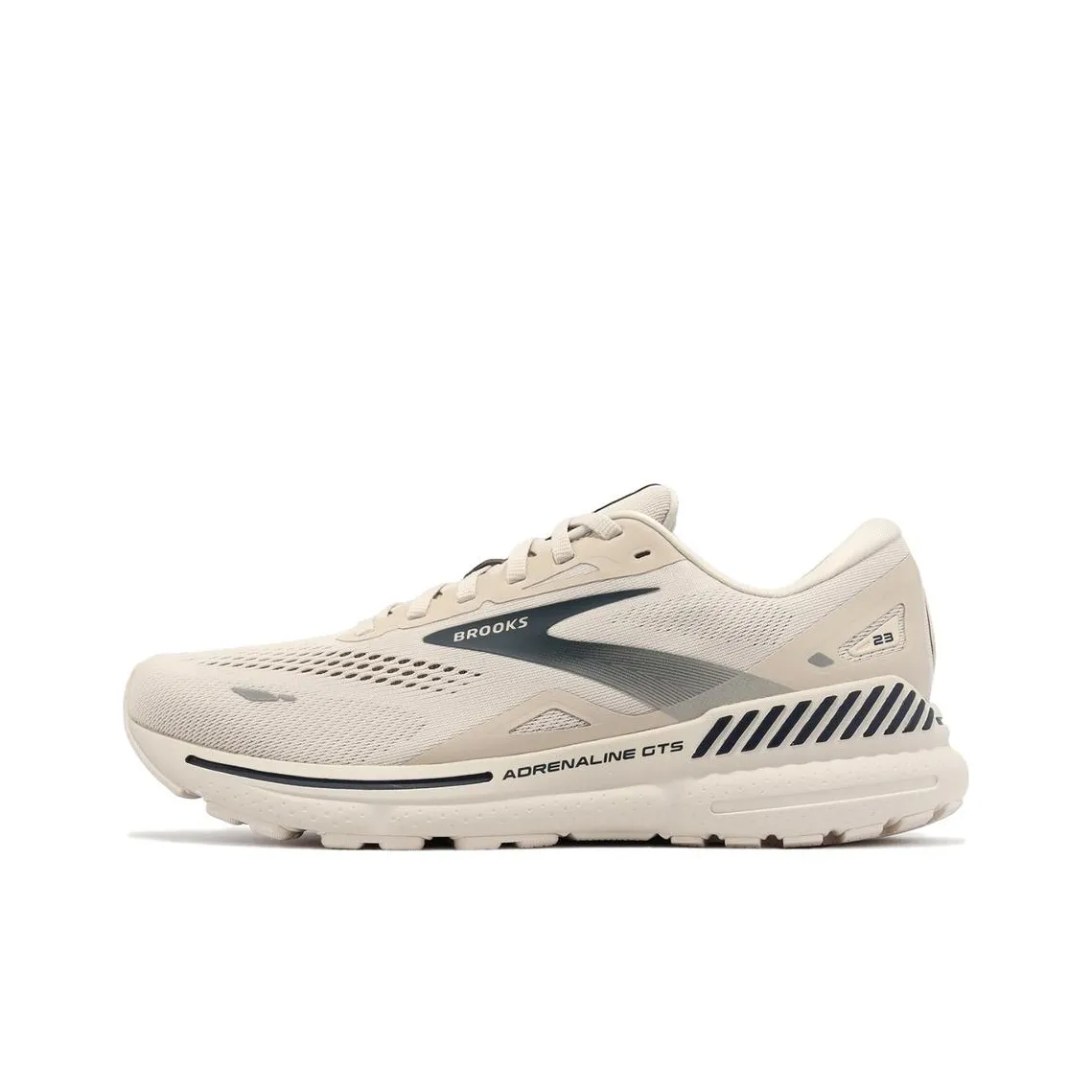 Brooks Adrenaline GTS Устойчивый к истиранию Низкий Топ Повседневная Беговая Обувь Мужская Серый Коричневый