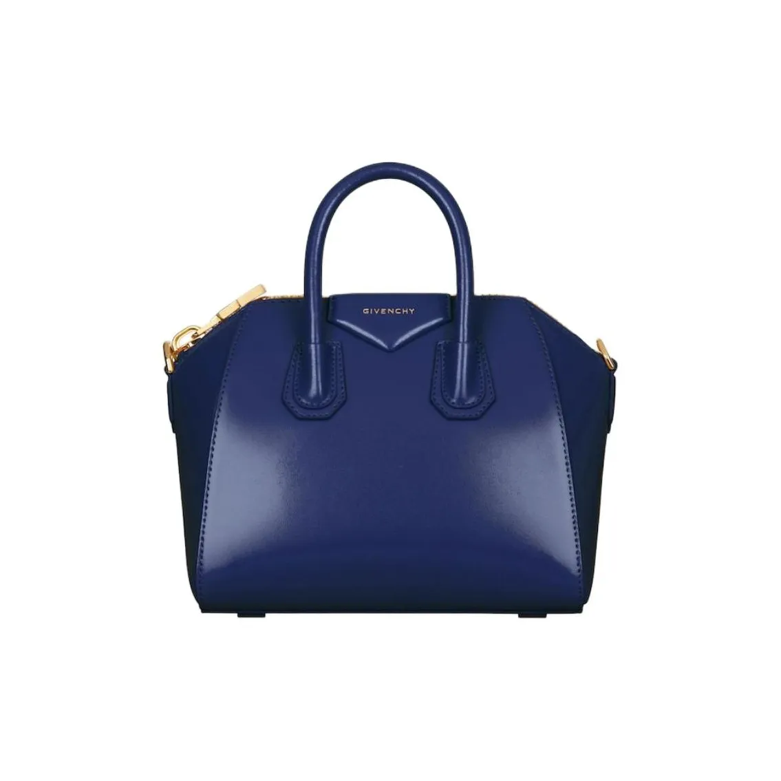 Givenchy Box Calfskin Shoulder Bag, Crossbody Bag, Handbag Mini Women's Gasoline Blue