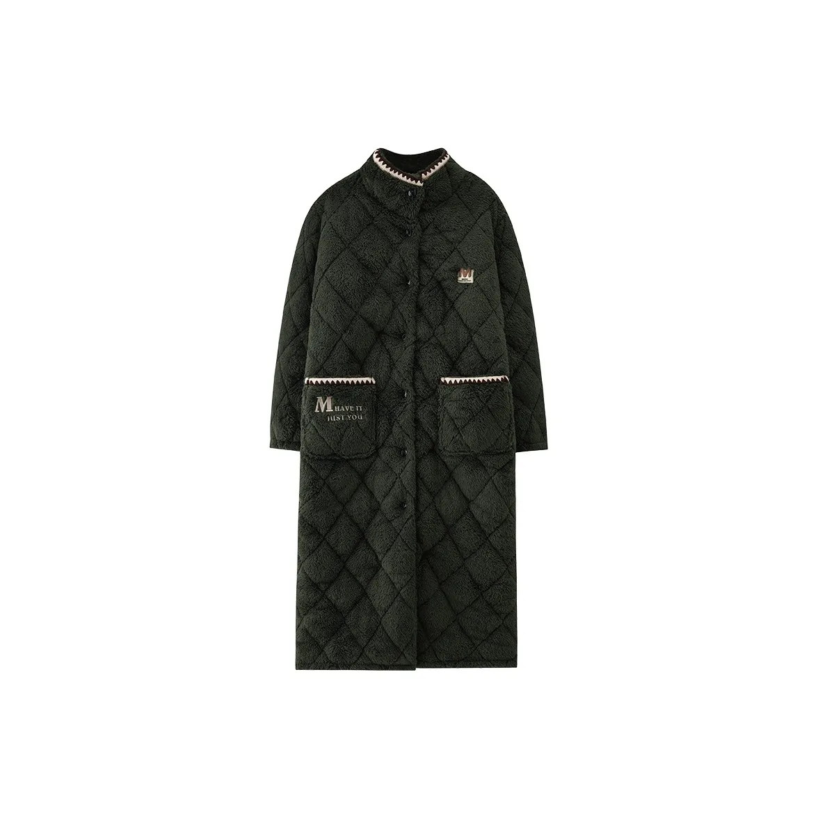 Beina Банные халаты Женские Армейский зеленый