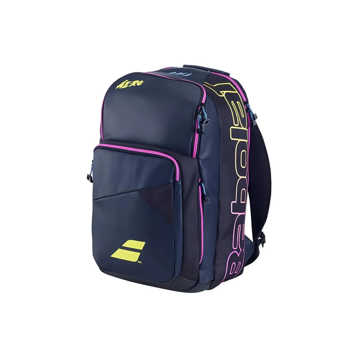 Babolat 40% переработанный полиэстер; 40% полиэстер; 20% полиуретан рюкзаки синий и розовый унисекс