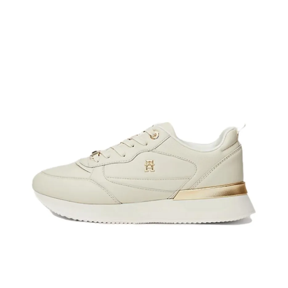 Tommy Hilfiger Wear Resistant Low Top Casual Shoes Women's Beige