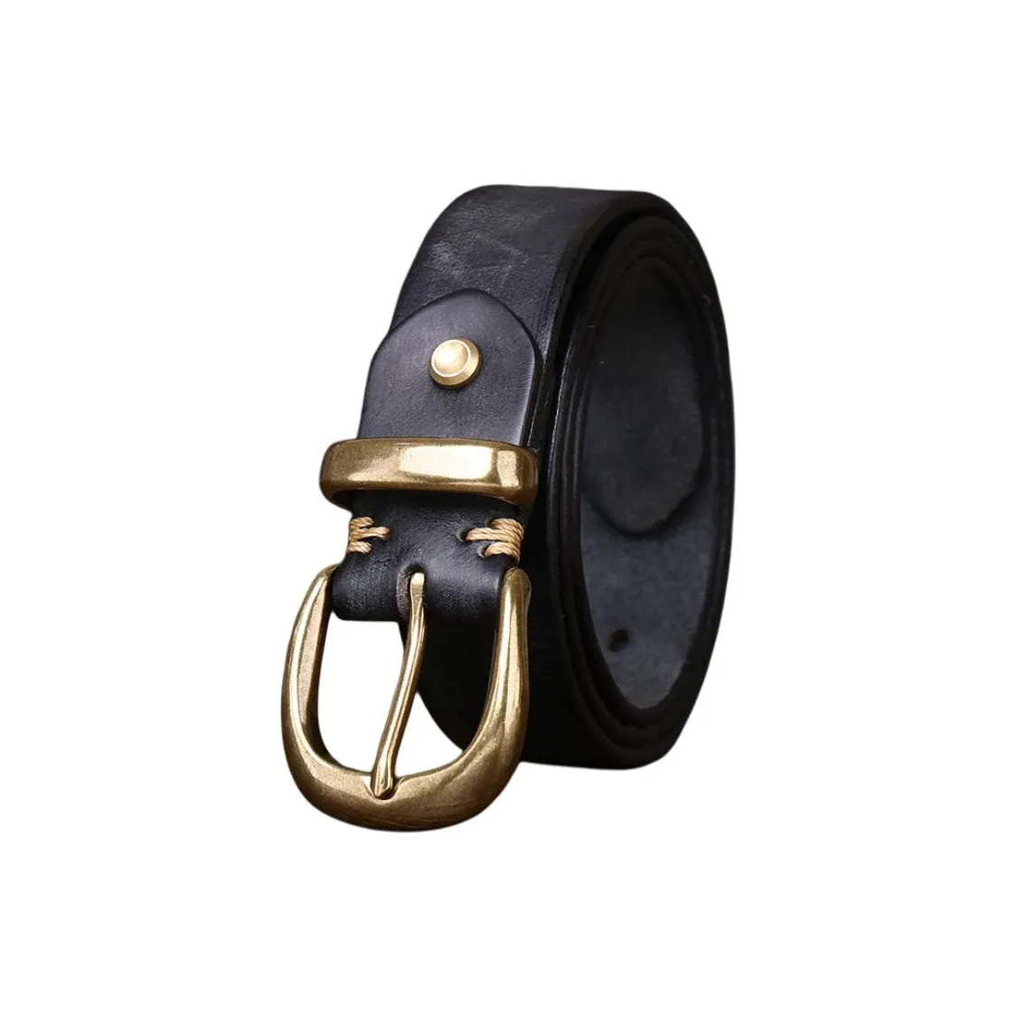 JEANSWEST Ремни из коровьей кожи мужской ширина 3,5 см