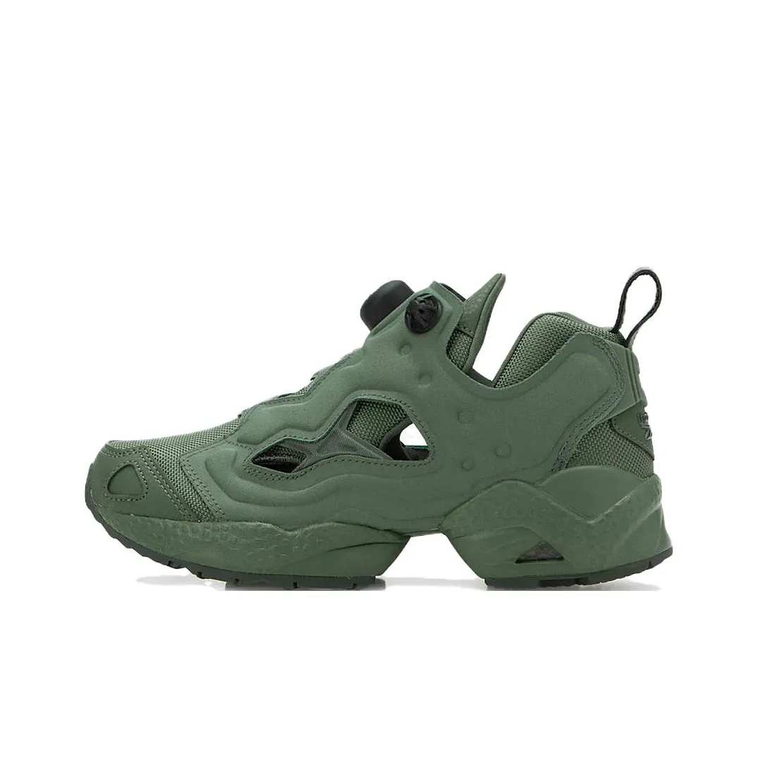 Reebok Instapump Fury Low Top Casual Shoes Unisex Green