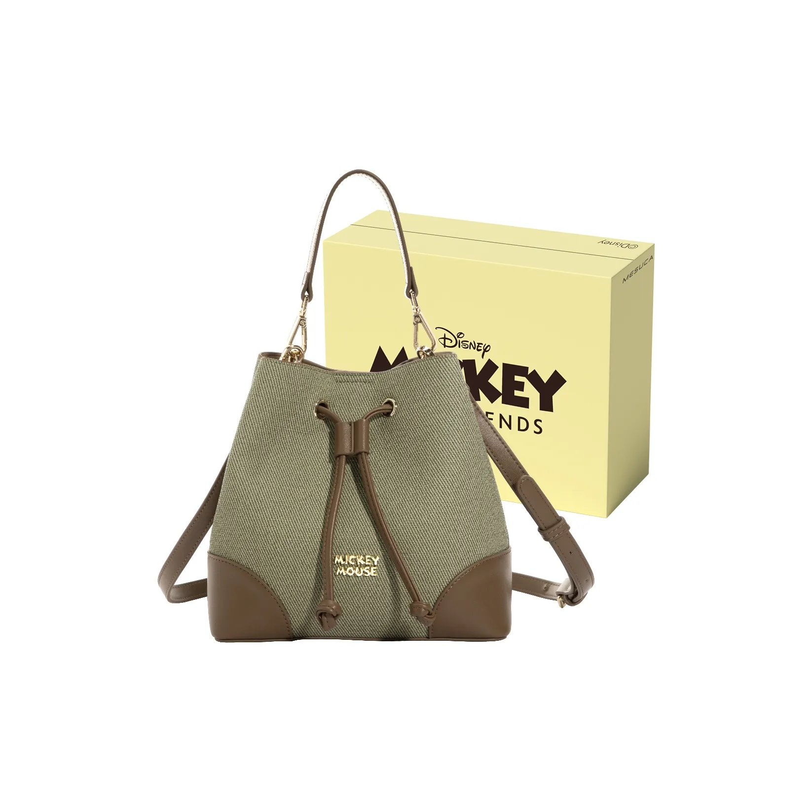 Disney Mickey Series Сумка из синтетической кожи сумка через плечо сумка на плечо стандартная женская коричневая