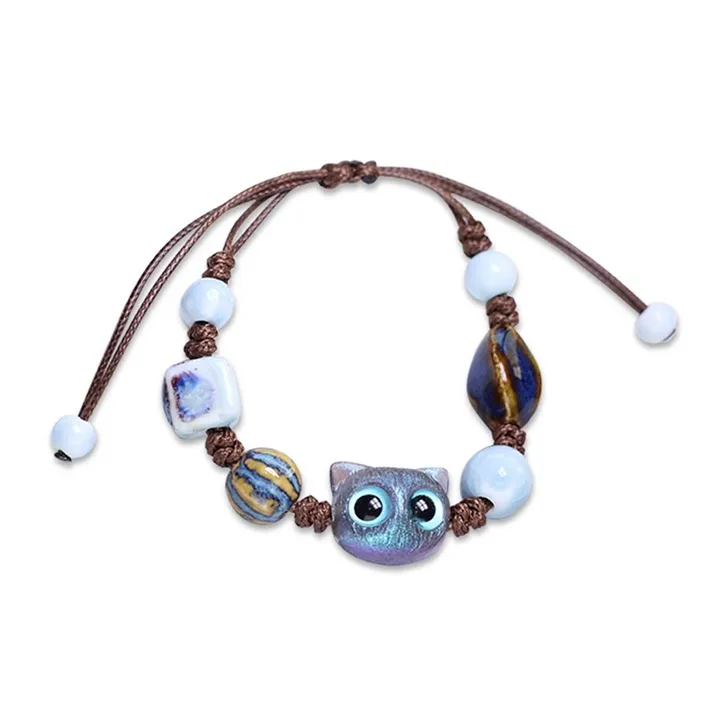 RboySe Плетеные шнурки Браслеты Женские