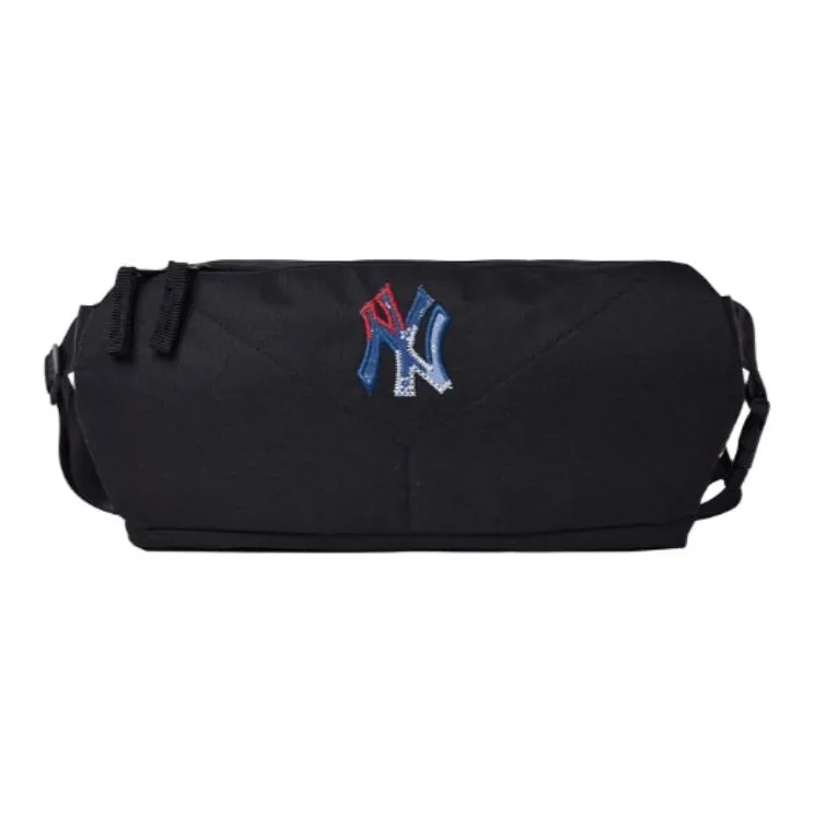 New Era Mlb Base Logo Коллаборация Ткань Одно плечо Через плечо Бананка Обычный Мужской Черный