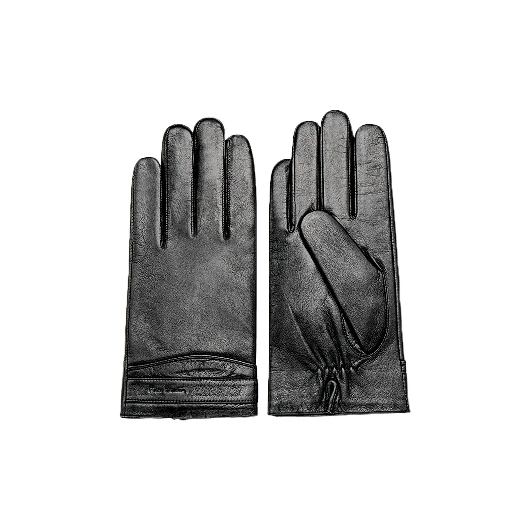 PIERRE CARDIN Овчина Перчатки Мужские Черные