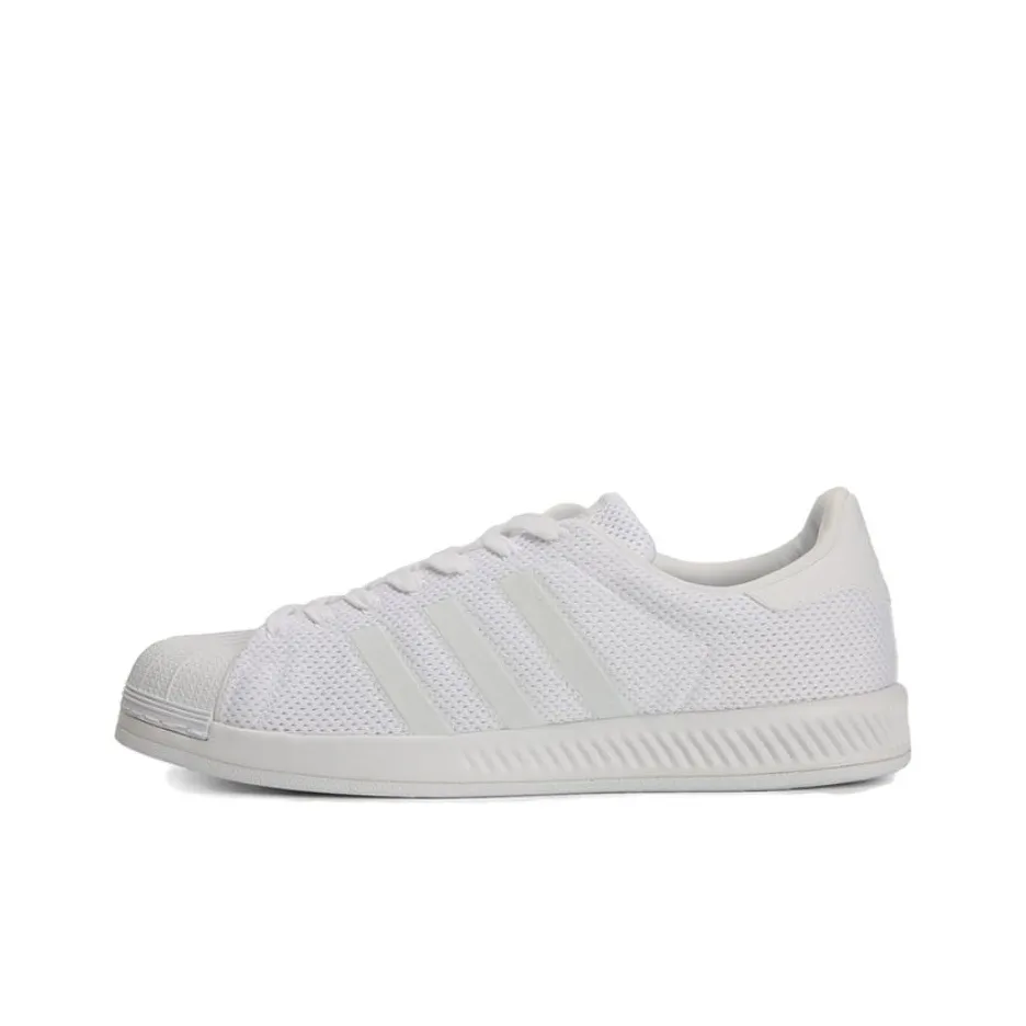 Adidas Originals Superstar Bounce Low Top Skateboard Shoes Unisex White