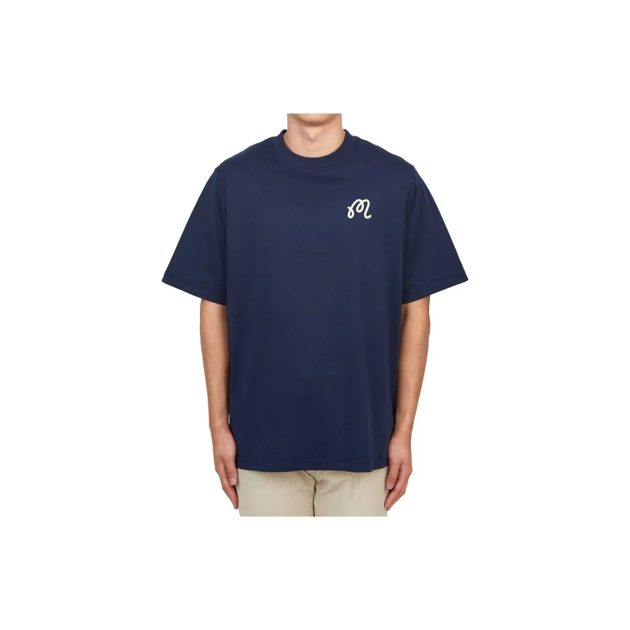 MALBON GOLF T-Shirts Men Marine Blue