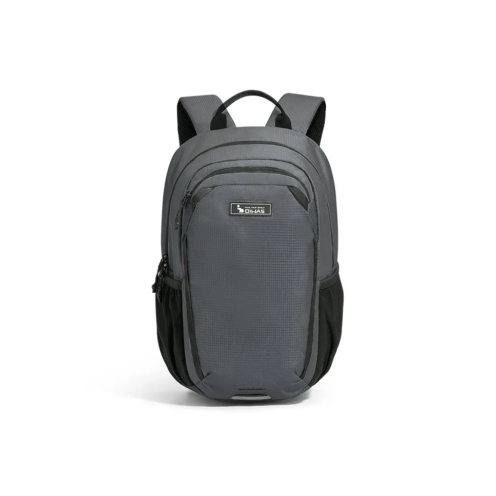 OIWAS Fabric Travel Bag dos backpack Regular Unisex Gray/Khaki