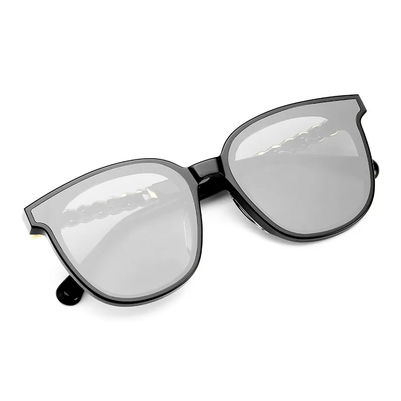 SUPER SUNG Пластина And Металл Круглые Солнцезащитные очки Унисекс