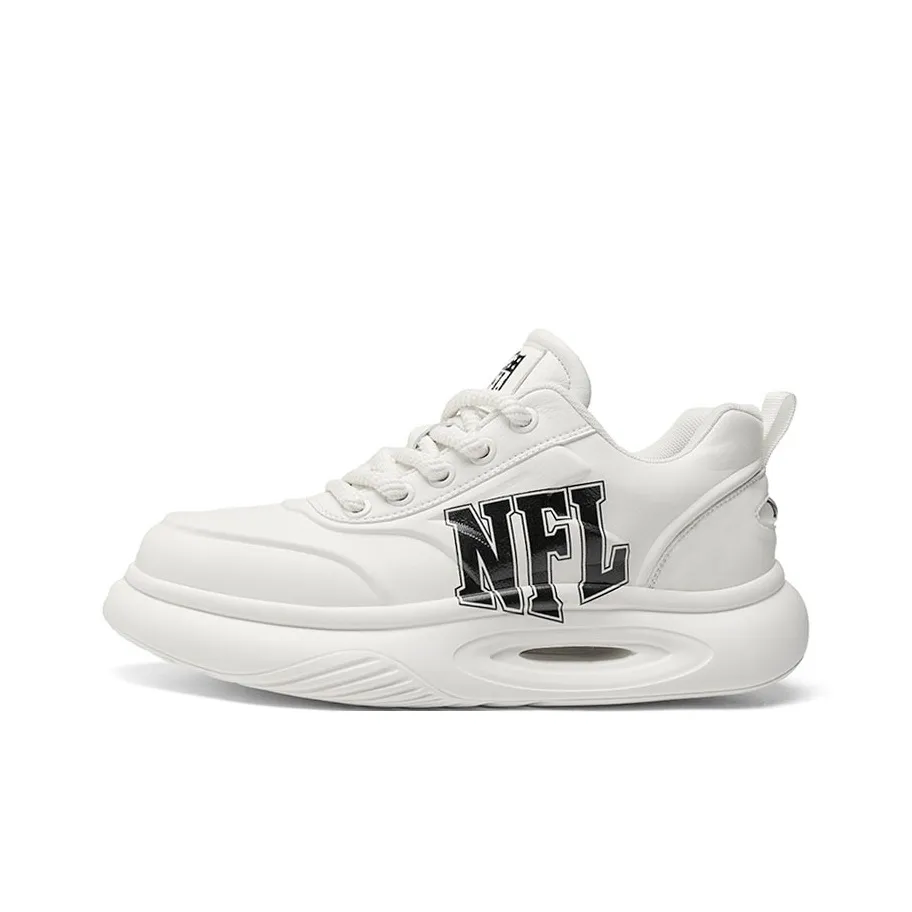 NFL Sport Casual Cushioning Lightweight Low Top Casual Shoes Men's Ecru