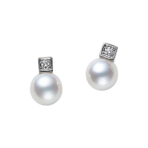 MIKIMOTO Серьги-гвоздики Женские