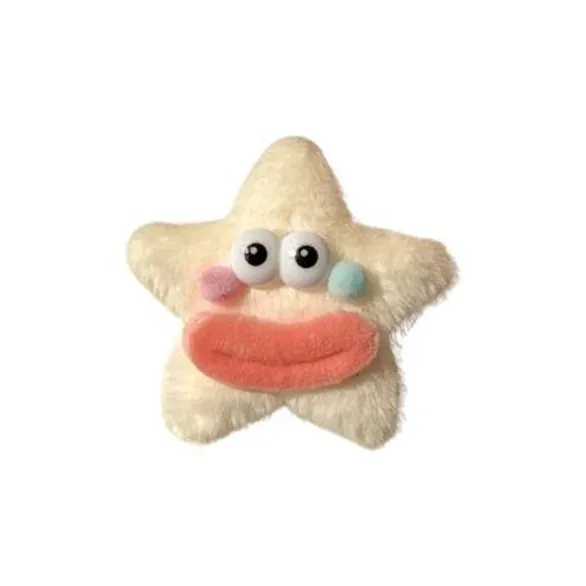 QUIET LOVE Fabric Hair Clips Women's