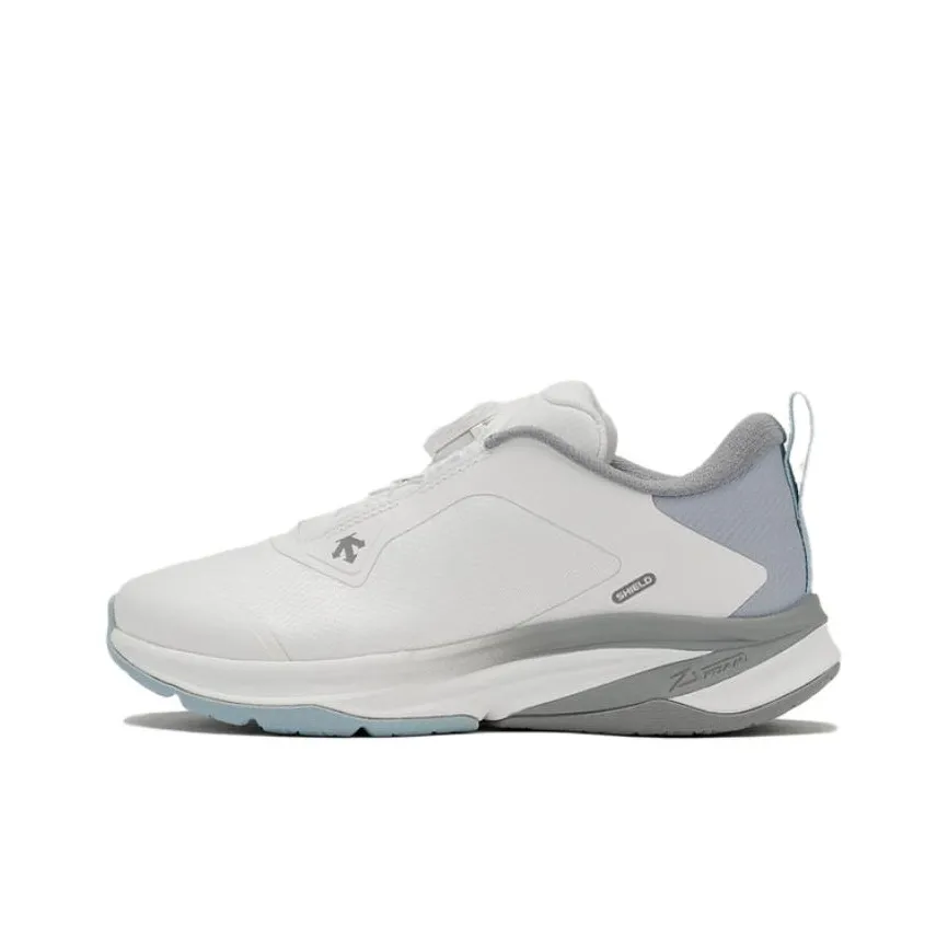 DESCENTE Enerzite Low Top Kids' Running Shoes White Gray