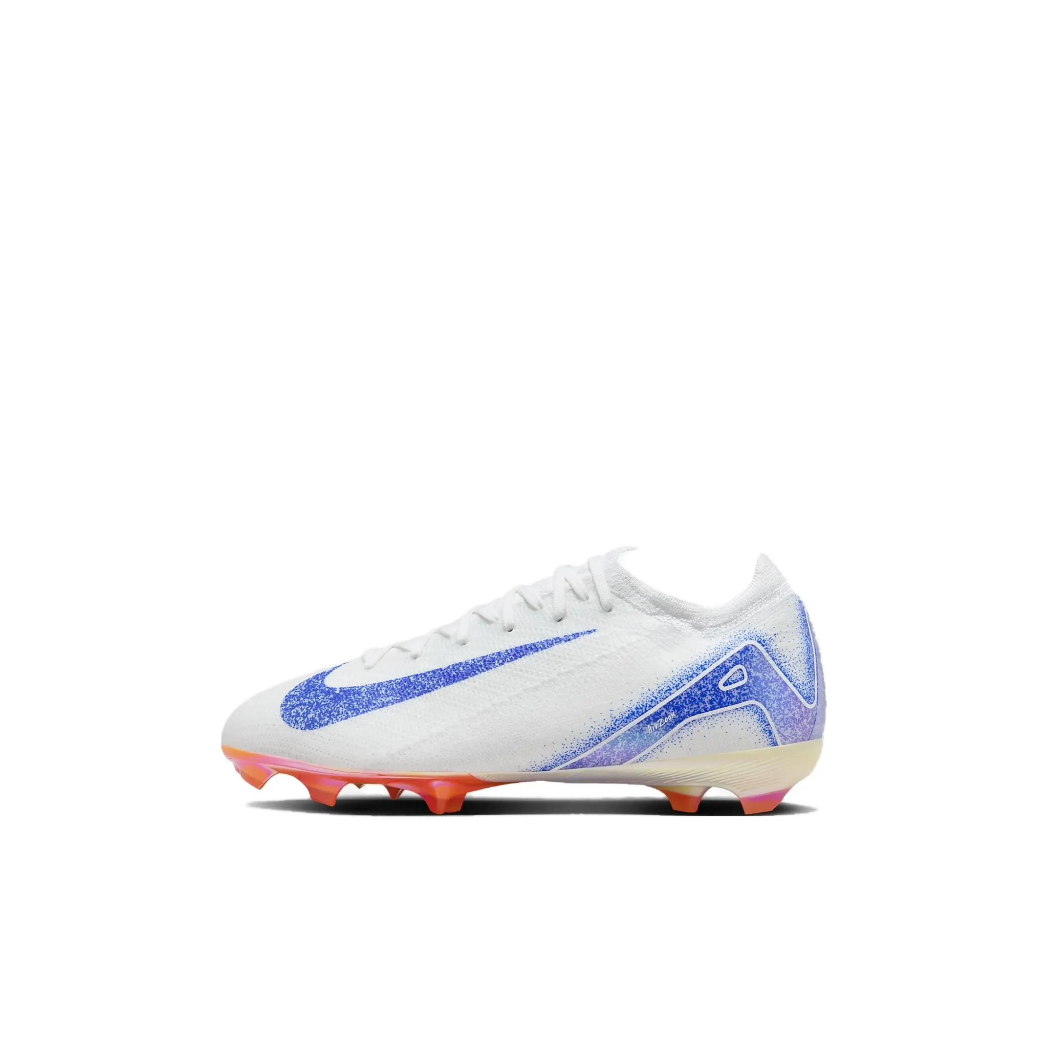 Nike Mercurial Vapor 16 Pro Детские футбольные бутсы Низкий топ Белый/синий Kids