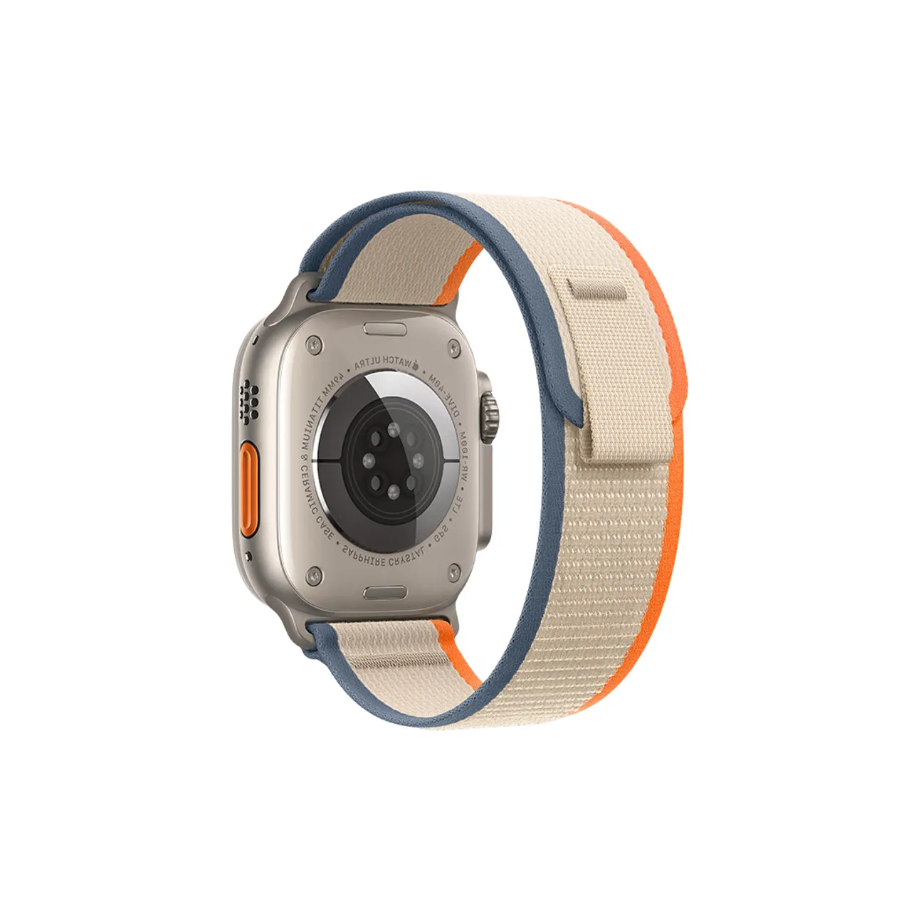 FZRT Apple Compatibility Watch Band Wild Path Nylon Loop, Outdoor Sports Waterproof Sweatband Nylon Material