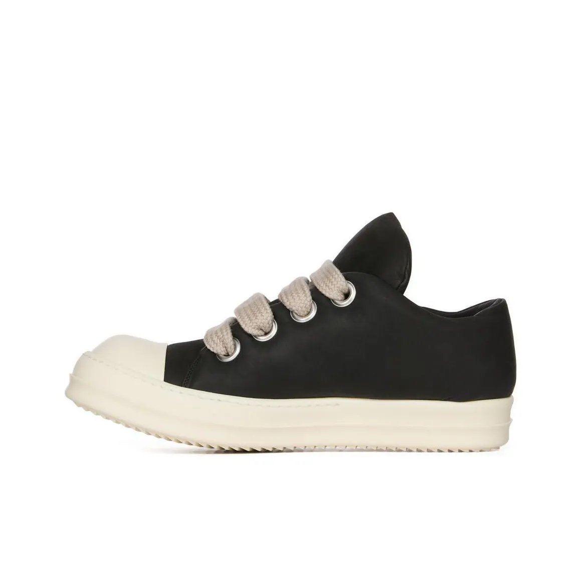 RICK OWENS/RO Jumbo Low Top Skateboard Shoes Men's Black