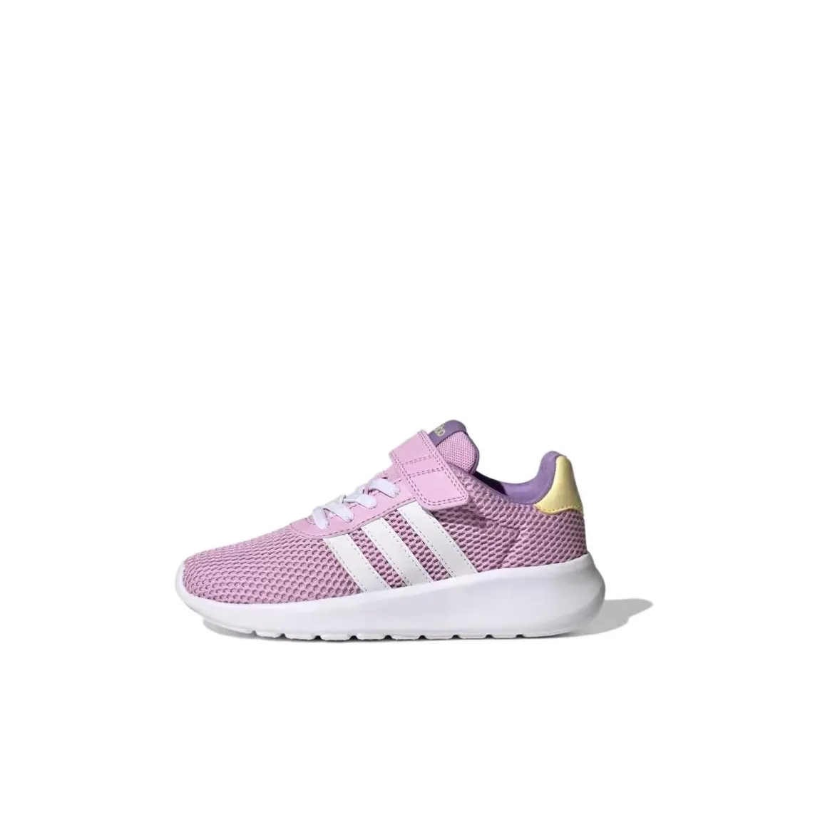 Adidas LITE RACER 3.0 Abrasion Resistant Low Top Kids Lifestyle Shoes Pink Kids'
