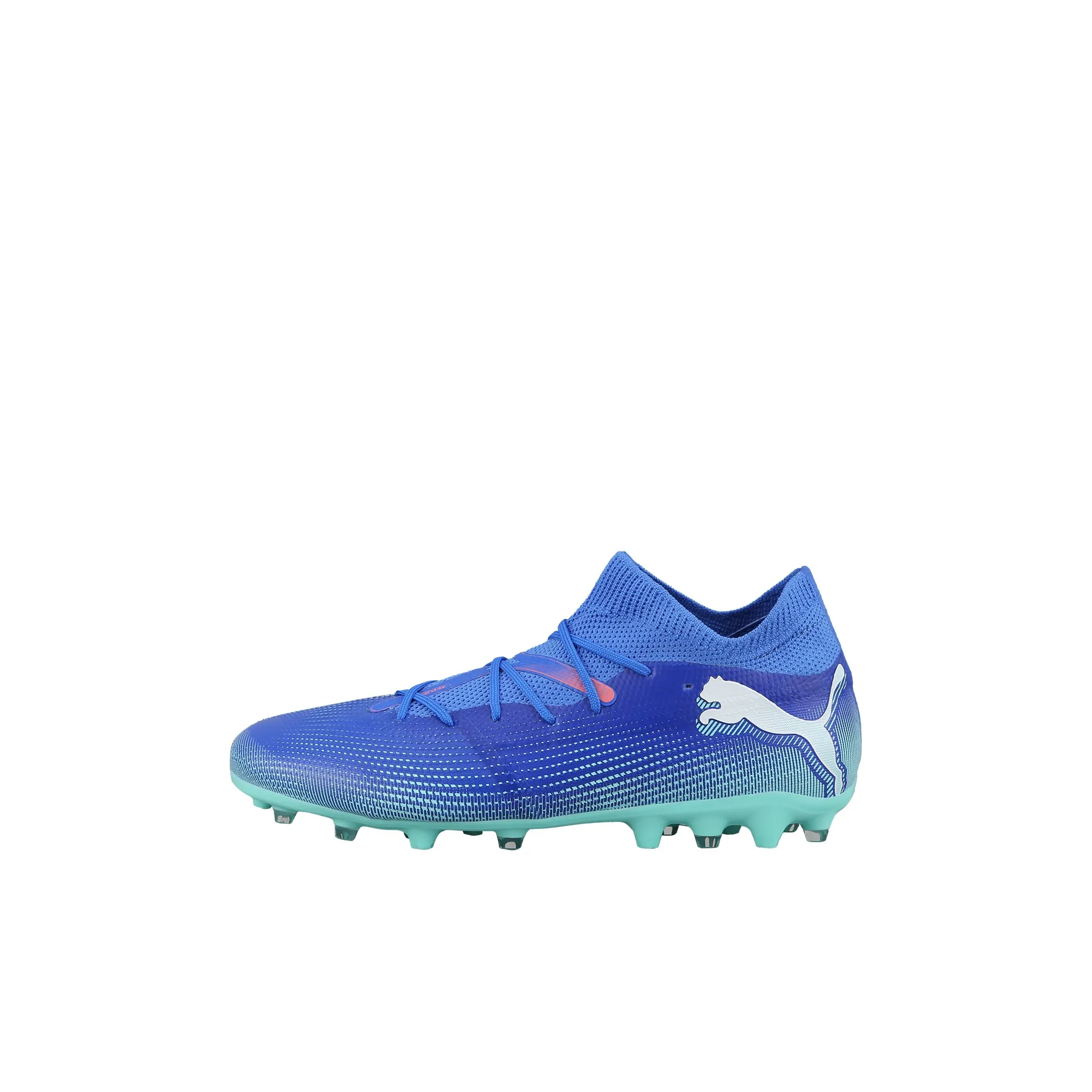 PUMA FUTURE 7 Low Top Soccer Shoes Blue Kids'