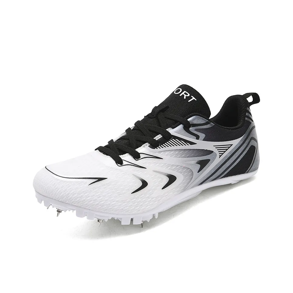 TONYBEAR Soccer Shoes Unisex Low Top White Pink/White Black