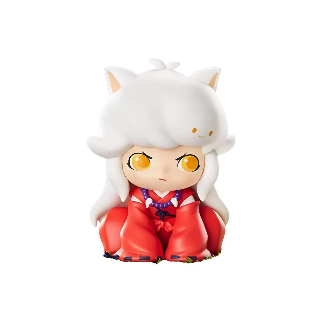 POP MART Коллаборация Edition Фигурки Chibi Inu Yasha 13 см