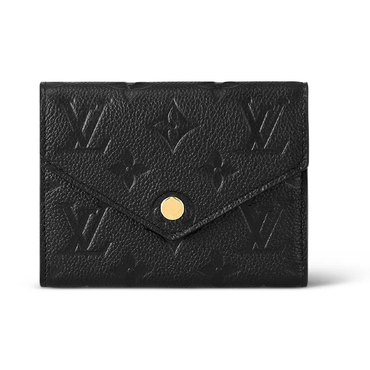 LOUIS VUITTON Victorine Wallet Black