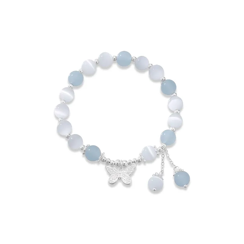 RboySe Браслеты с камнем "Кошачий глаз" Женские