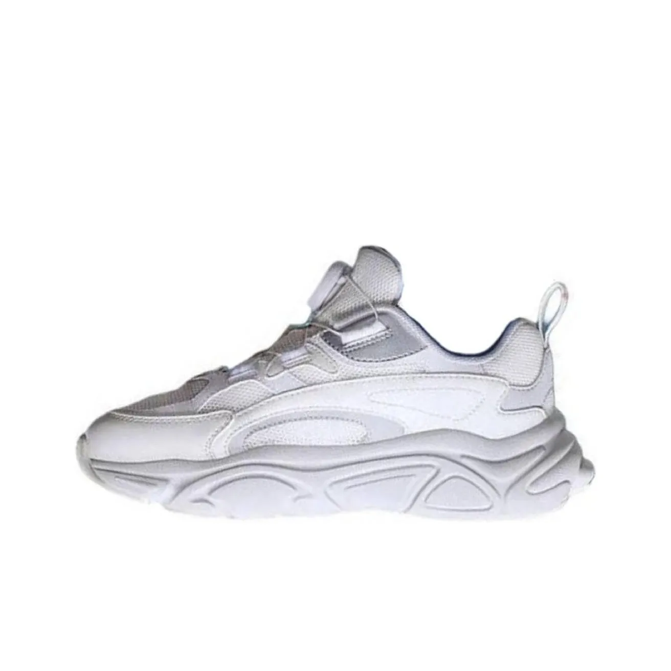 FILA KIDS FILA Mars Low Top Kids' Running Shoes Micro White/Lunar Rock Gray