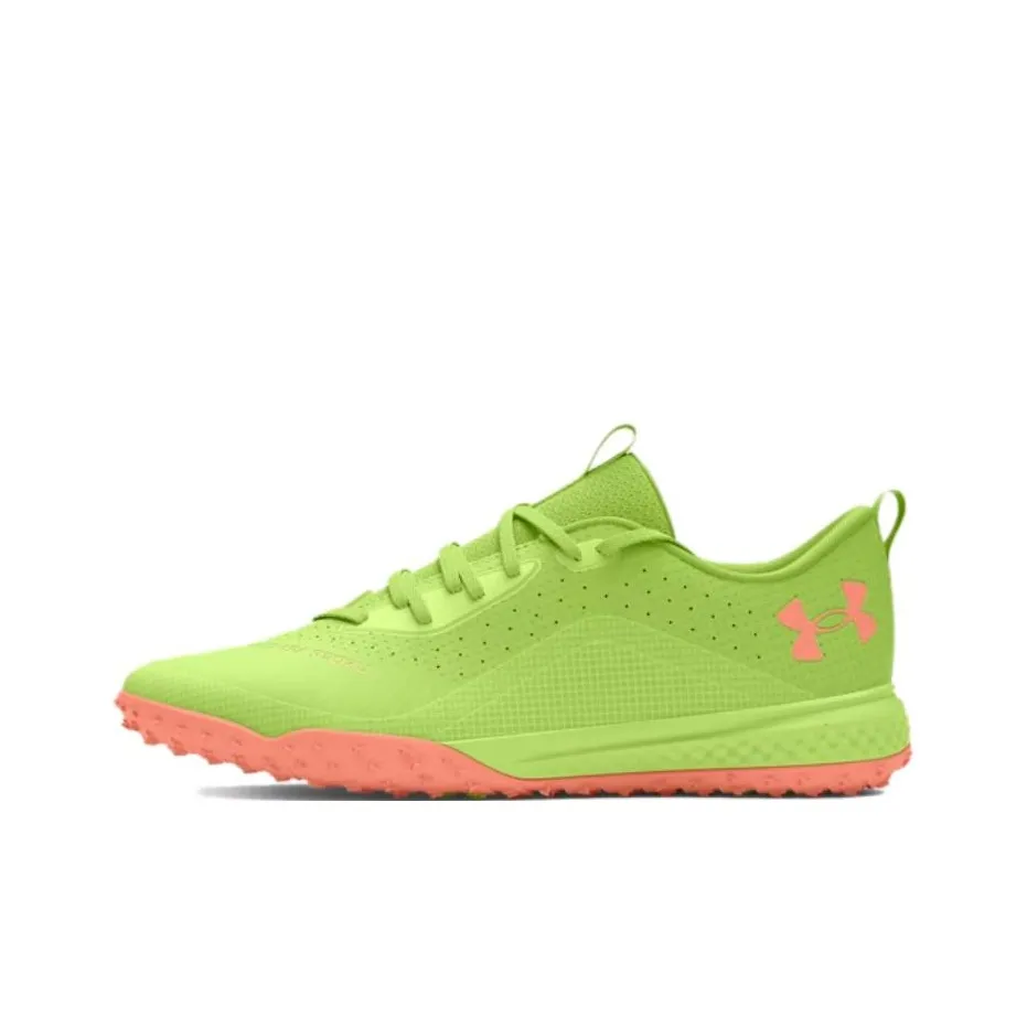 Under Armour UA Shadow Anti Slip Wear Resistant Soccer Shoes Unisex Green