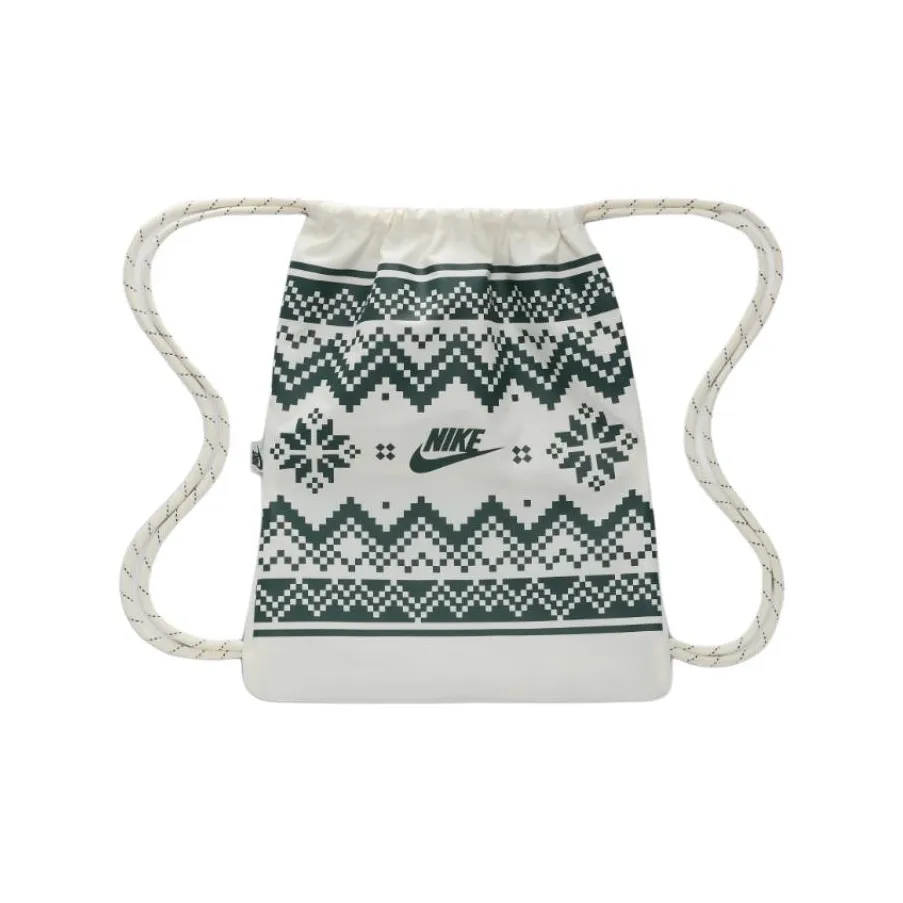 Nike Polyester Backpack Regular Unisex Sailcloth With Vintage Green Accents