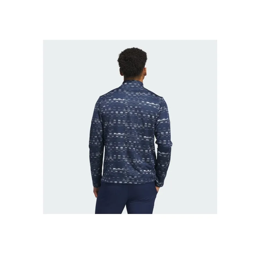 Adidas Free Shipping With AdiClub Core Printed Quarter Zip Pullover