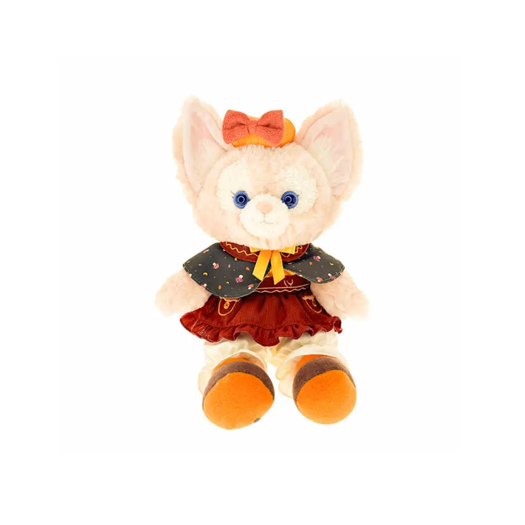 Disney Duffy and Friends Halloween Collection Линабелл 2024 Хэллоуин Куклы Плюшевая Кукла 20 см Высокая Гонконгский Дисней