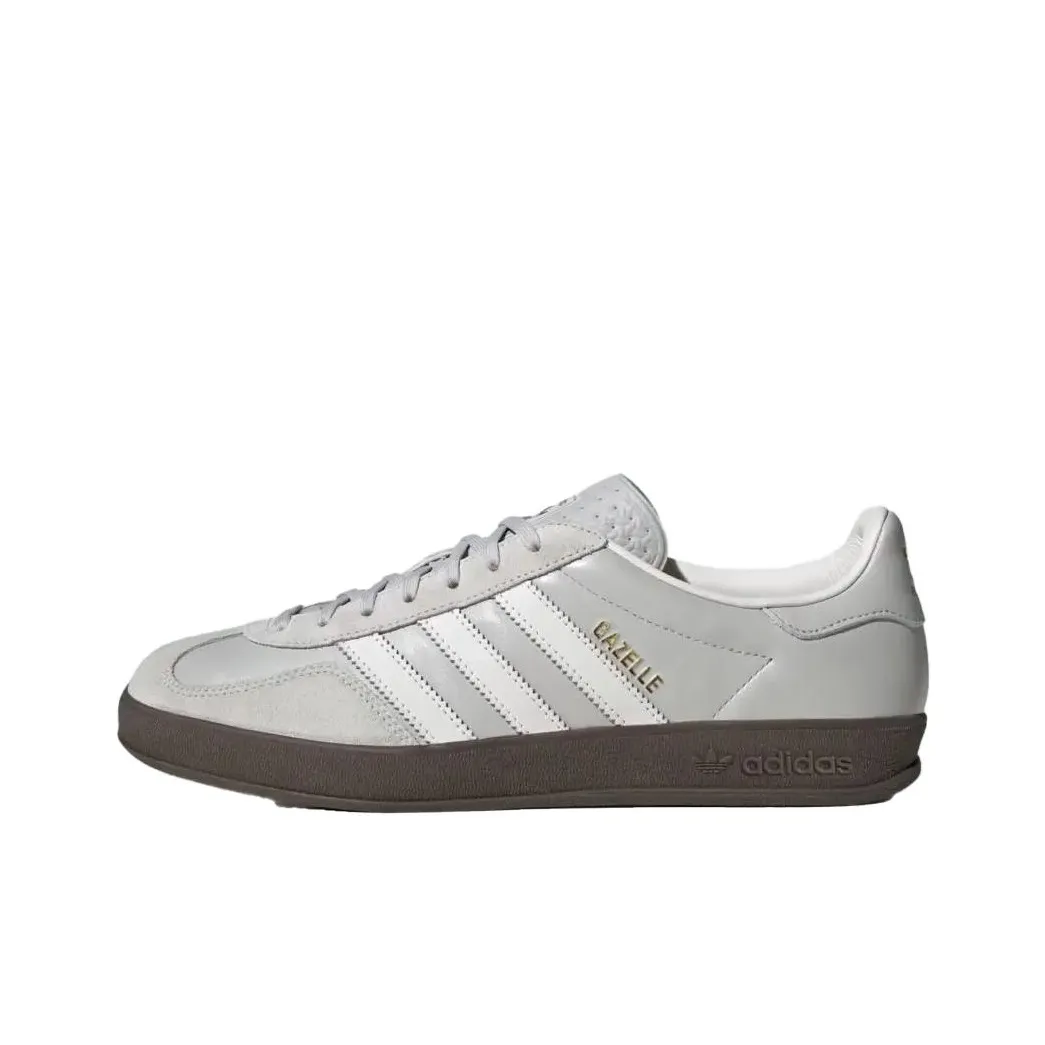 Adidas Gazelle Indoor Grey Core White Gum