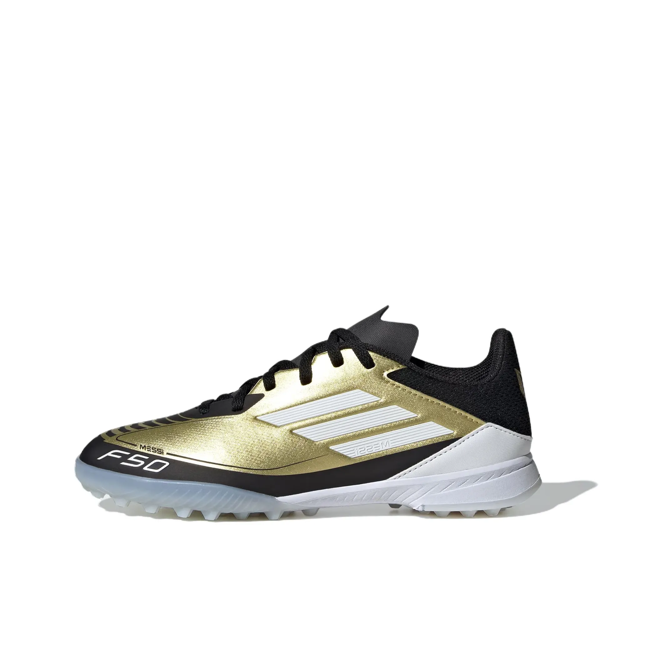 adidas Adizero F50  Messi  League TF K 'Triunfo Dorado'